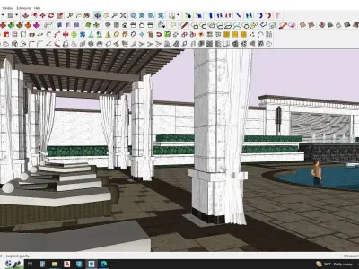 Swimming pool 3d model  3D model