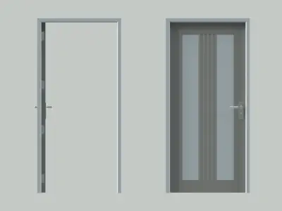 Door sets 15 3D model