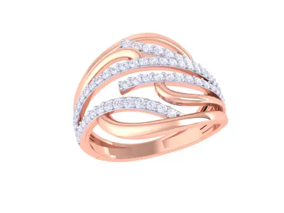   Women Ring MTL 3dm STL OBJ FBX Details 3D print model 3