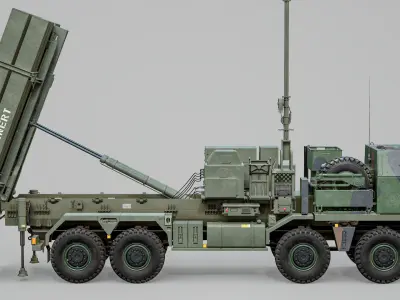  MEADS PAC-3 MSE Launcher Vehicle PBR 