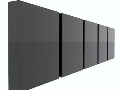 Bath Shelfs 04 3D model