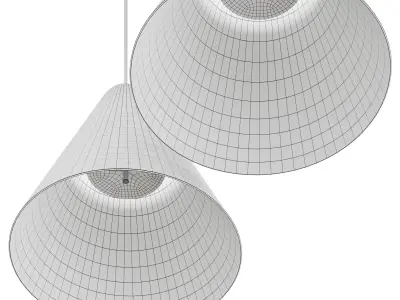 DAVIDE GROPPI SOTTOSOPRA Hanging lamp 3D model