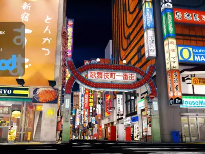 Kabukicho Street 3D model