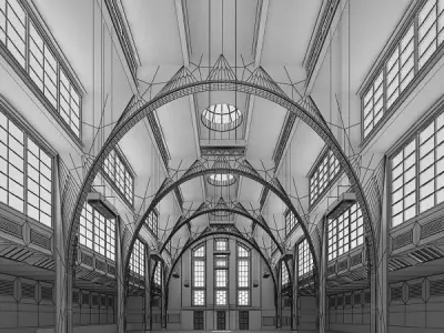 Archinteriors vol 24 - Photorealistic Hall Interior Collection 3D model