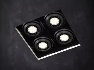 lamp 49 AM152 Free 3D model