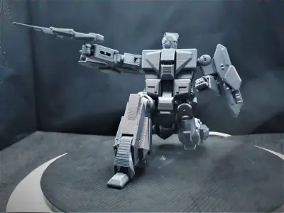 Robotech VHT-1 Hover Tank 3D print model