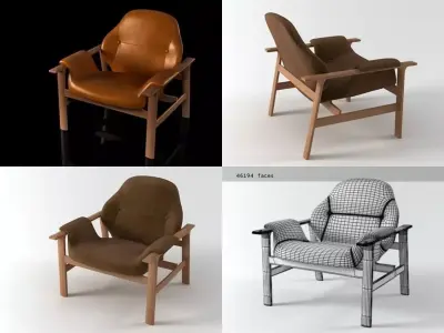 Veronica armchair 3D model