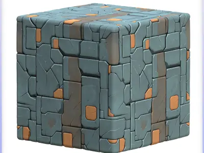 SciFi Seamless Texture Texture 21