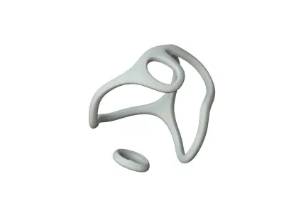 SciFi Cube Object No 21468 Low Poly Shape Texture