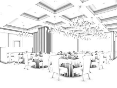 Business - Food Beverage 7-092 3D model