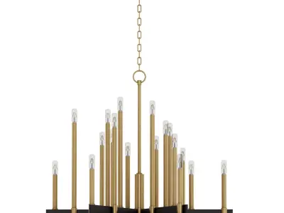 Hudson Valley Lighting 18 Light Chandelier 3D model