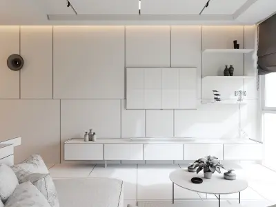 Shine Apartment by Svoya Studio 3D model