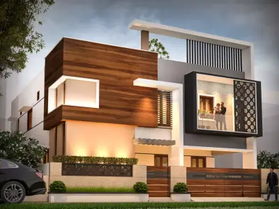 Exterior Scene 3D model 3D model