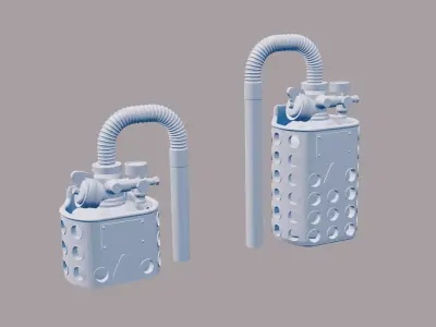 Ju-87B Stuka Oxygen Regulator  3D print model