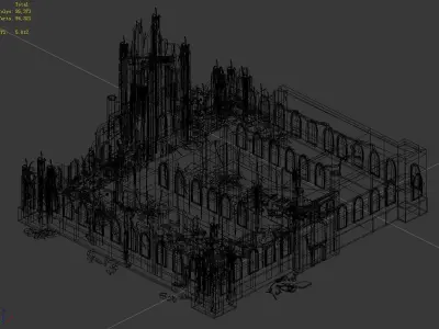 War-city-scars 02 3D model