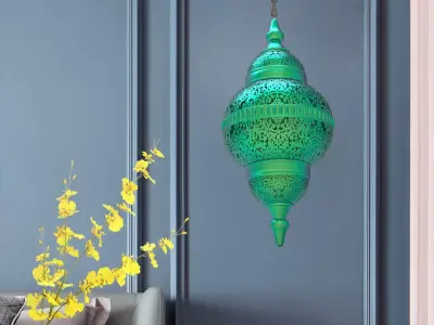 arabic Lamp shade 3D print model buy