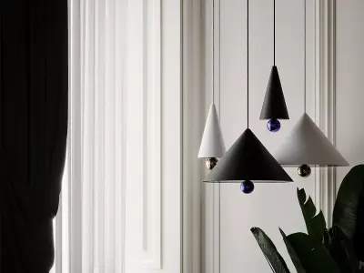 CHERRY PENDANT By Petite Friture 3D model