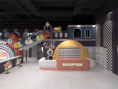 Children playground  3D model