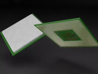 CPU - High Quality - PBR Free 3D model