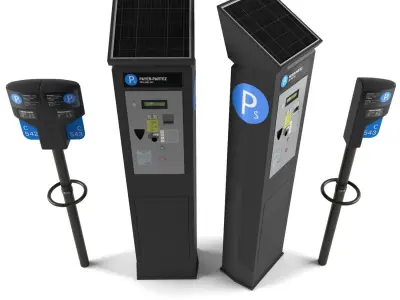 Parking Meter 3D model