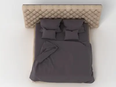 Baxter Bed 002 3D model