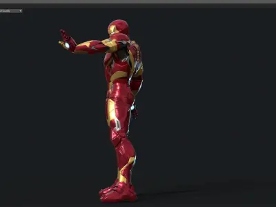 Iron Man 3D model