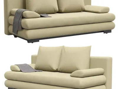 Leni Leny Velvet Sofa 3D model