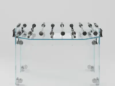 TECKELL® Calcio Balilla collection - Cristallino Classic Foosball Table