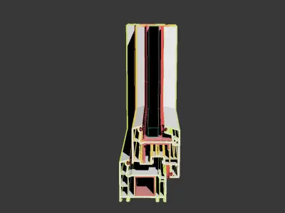 window section Free 3D model