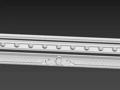 Plaster moulding  3D model