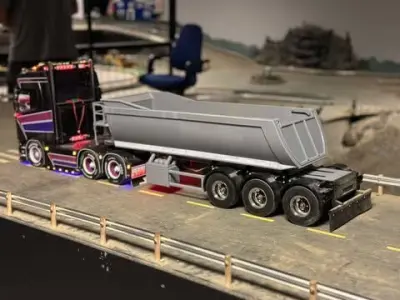 RC Tipper Trailer  3D print model