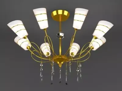 chandelier for the living room  bedroom or kitchen 3D model