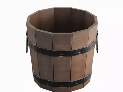 Wooden Bucket Pack B