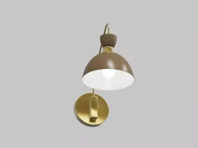 Contemporary Wall Lamps in Multiple Colors 3D model