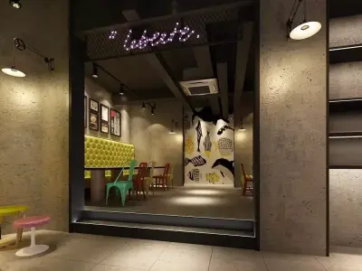 Business - Food Beverage 7-0165 3D model