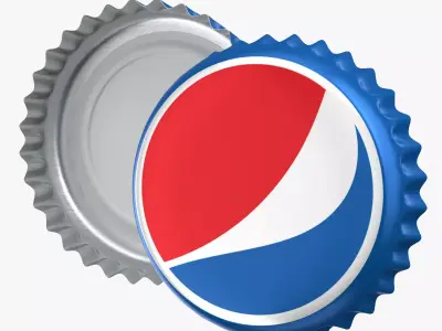 Pepsi Bottle Cap 3D model