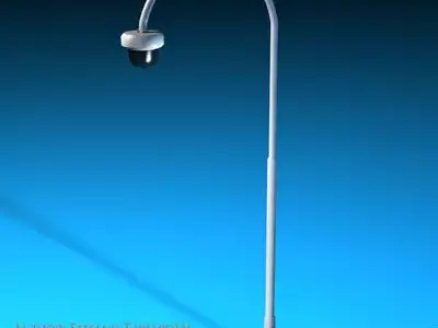 Road camera 3D model
