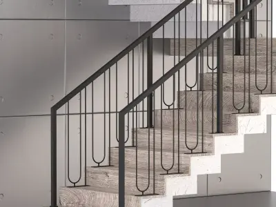 Staircase 09 3D model