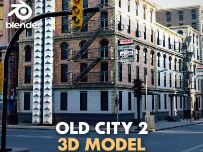 old city 2 3D model