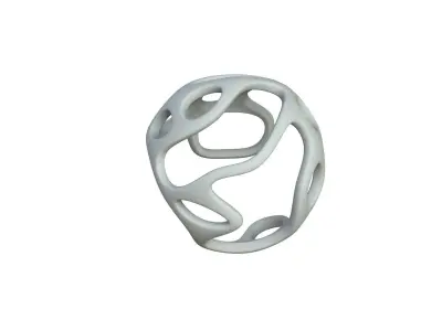 SciFi Cube Object No 39136 Low Poly Shape Texture