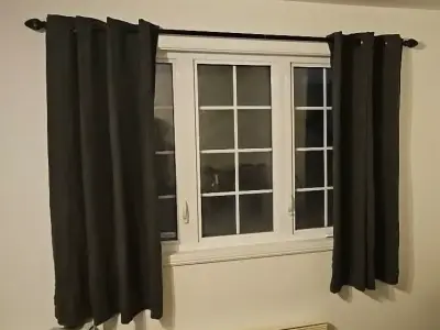 Curtain pole hook 25 - 28mm Free 3D print model