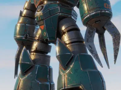 MSM-07 ZGok Mobile Suit UC 0079 3D model