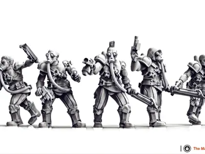 Cyberzerkers - Thrashers 3D print model