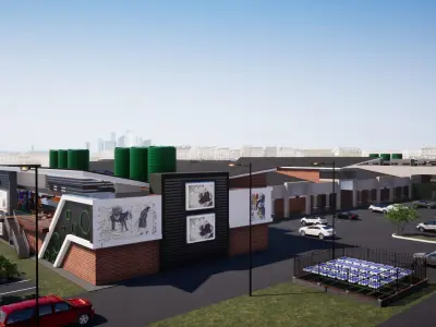 Shopping Mall 3D model shop