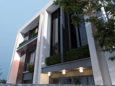Modern Villa project 2  3D model
