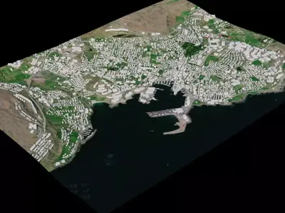 Torshavn - Faroe Islands - England 3D model
