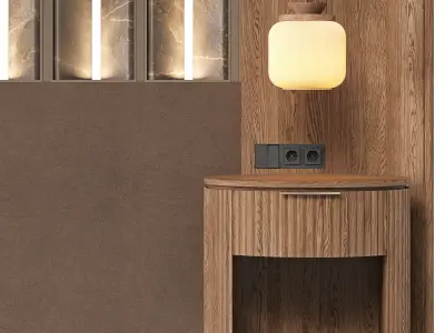 Headboard RJ Easy Design 13 3D model