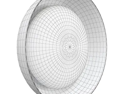 Ray 17 Sconce Low-poly 3D model