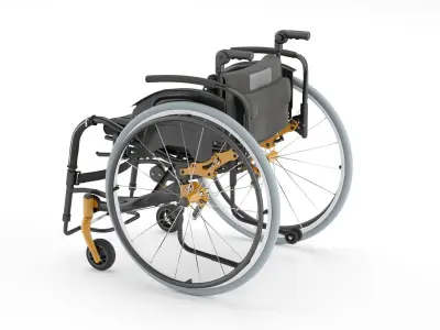 Medical WheelChair 3D model