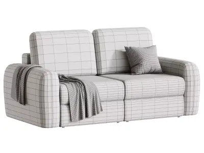 Modular sofa Polan 1 3D model